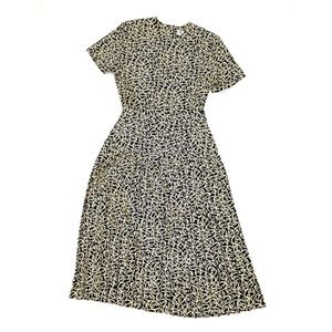 Silky Graphic Two Piece Dress